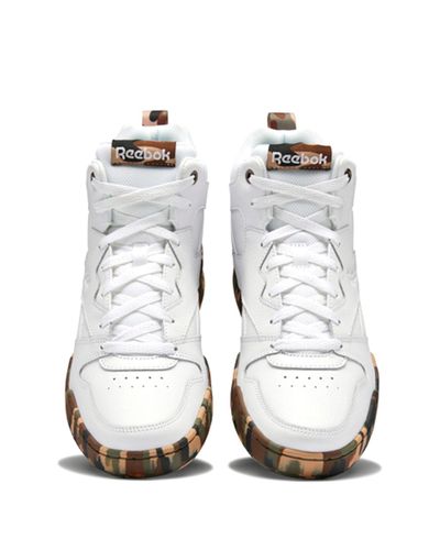 Reebok Royal Camouflage Sole Sneaker in White/White/Camo (White) for Men -  Lyst