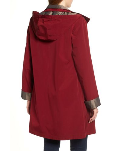 gallery petite raincoat