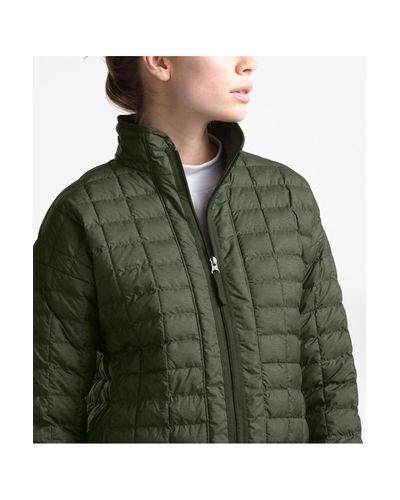 north face long quilted jacket