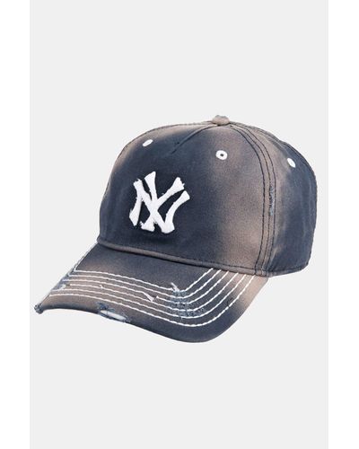 Distressed ny yankees hat Clearance