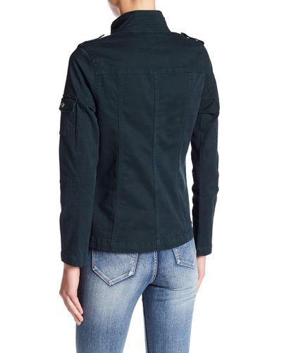 kensie fitted utility jacket