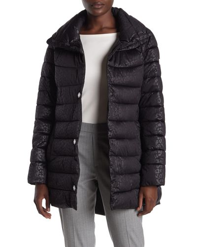 kenneth cole long down jacket