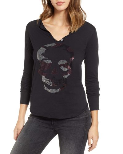 zadig and voltaire long sleeve t shirt