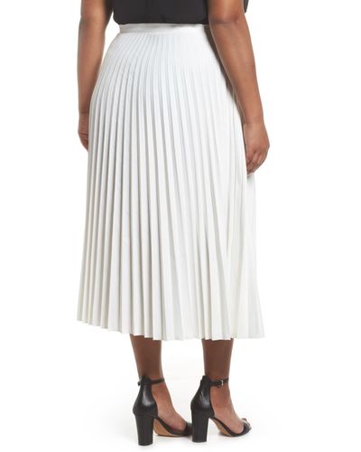 Glamorous Synthetic Pleated Long Skirt ...