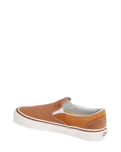 Vans Anaheim Factory Slip-on 98 Dx Cord Shoes in Brown for -