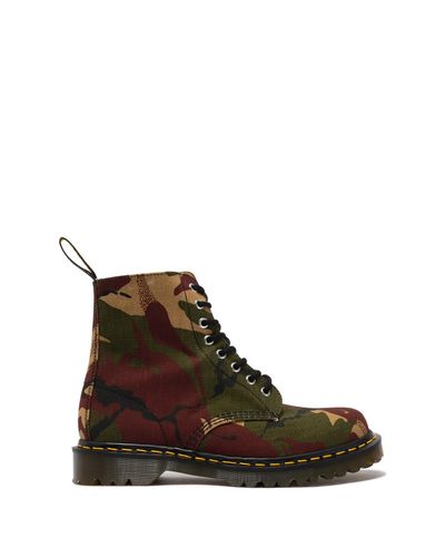 camouflage doc martens