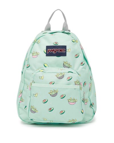 mint green jansport backpack