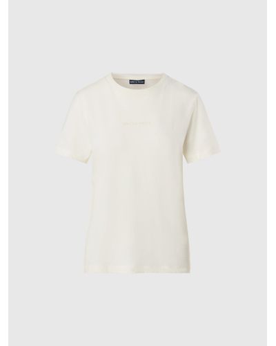 North Sails Camiseta con estampado tono sobre tono - Blanco