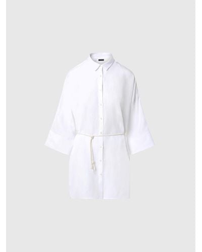North Sails Robe chemise kimono - Blanc