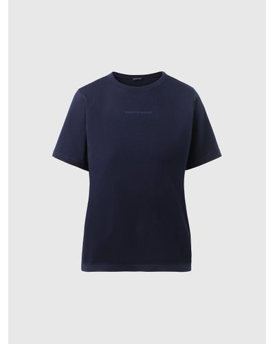 North Sails T-Shirt En Coton Biologique - Bleu