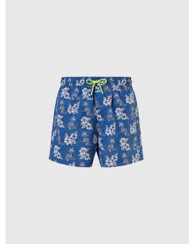 North Sails Printed swim shorts - Bleu