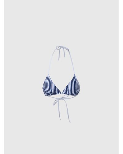 North Sails Top de bikini triangular - Azul