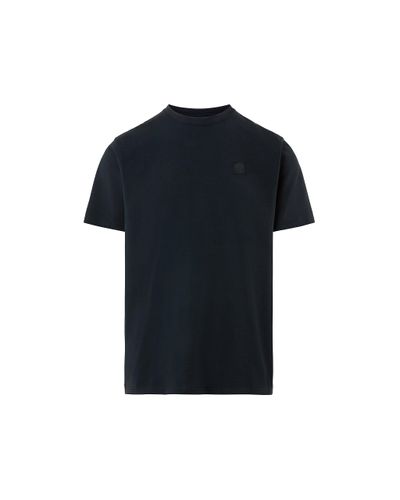 North Sails T-shirt in cotone organico - Blu