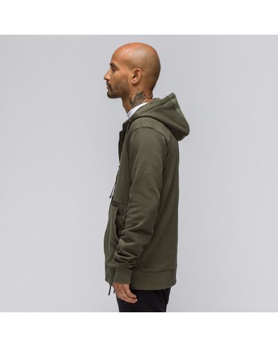 Nike Cotton Sportswear Af1 Full Zip Hoodie In Cargo Khaki in Green for Men  | Lyst