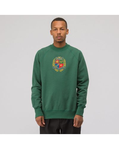 aime leon dore crest crewneck