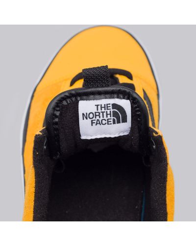 north face vans yellow