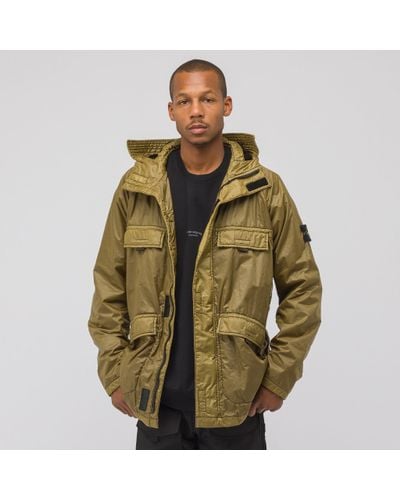 Stone island lamy flock olive new arrivals