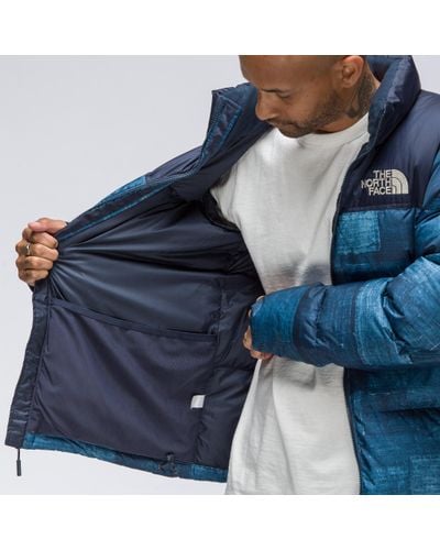 north face nuptse navy