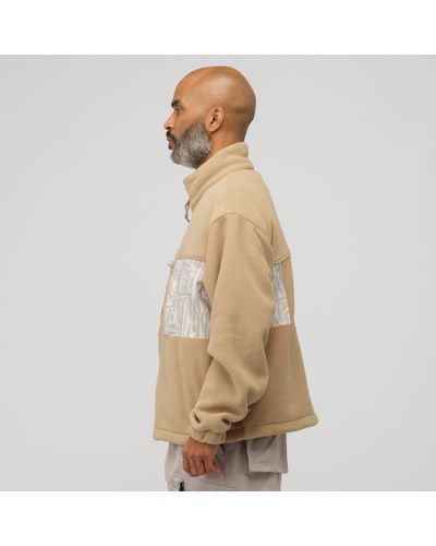 Nike Acg Fleece Jacket in Beige 