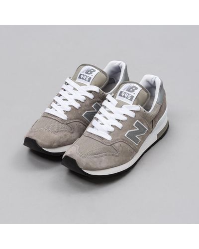 New Balance Suede M995gr In Grey Made In Usa in Gray for Men - Lyst