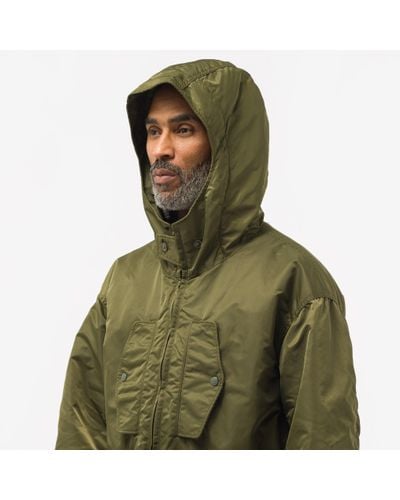 Engineered Garments Storm Coat in Green for Men | Lyst