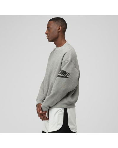 Nike Cotton X Fear Of God Crewneck Sweatshirt In Grey in Gray for Men | Lyst