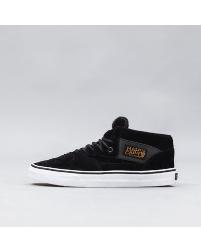 vans half cab black gum