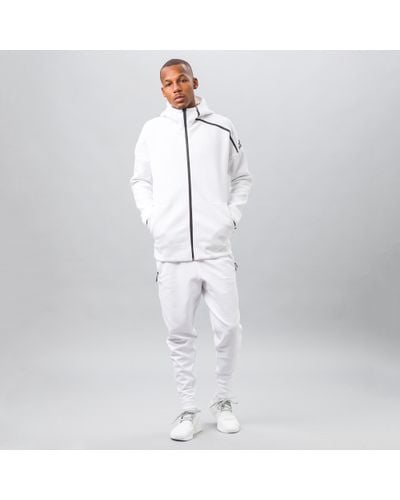 adidas Originals Z.n.e. Hoodie In White Black for Men | Lyst