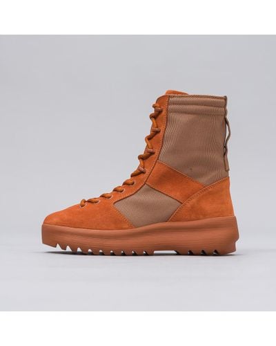 yeezy boots burnt sienna