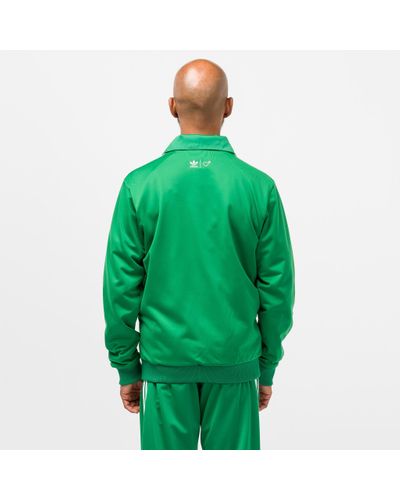 adidas Synthetic Human Made Firebird Track Jacket in Green for 