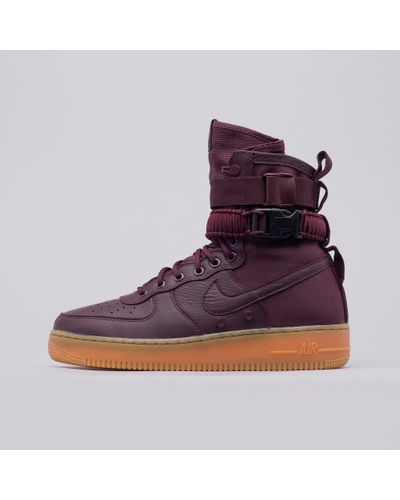nike sf af1 deep burgundy