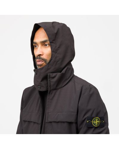 soft shell primaloft stone island