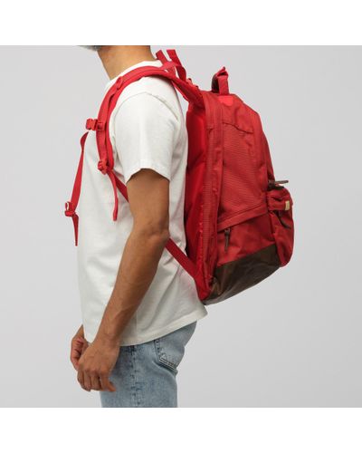Visvim Synthetic Ballistic Backpack 22l in Red for Men | Lyst