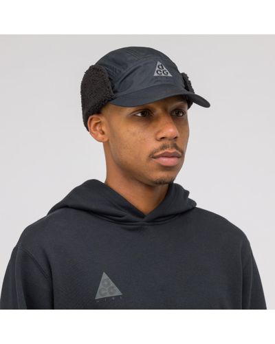 Nike Men's Acg Tailwind Sherpa Hat In Black