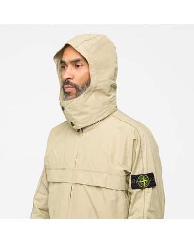 Stone Island Synthetic 40322 Micro Reps Jacket in Dark Beige (Natural) for  Men - Lyst
