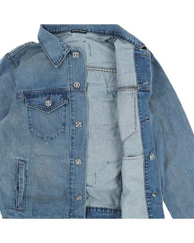 Seventh Heaven Bleach Denim Embroidered 