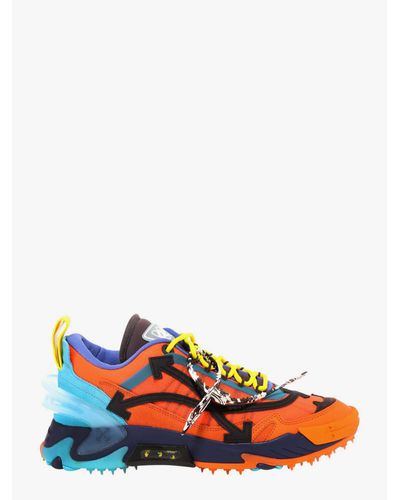 Off-White c/o Virgil Abloh Rubber And Blue Odsy-2000 Sneakers in Orange ...