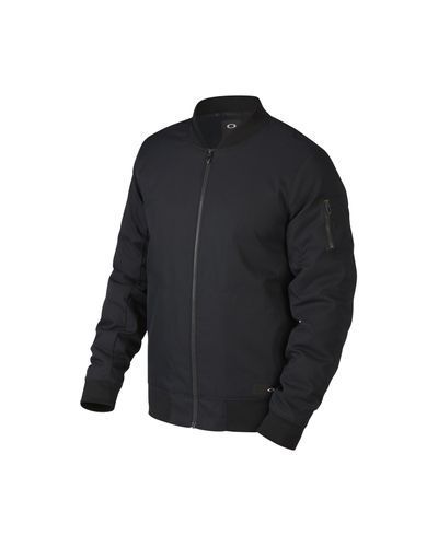 Oakley Synthetic Icon Bomber Jacket in Black for Men | Lyst