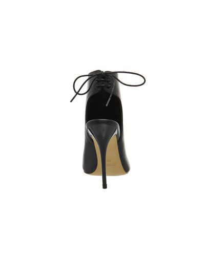 open back peep toe shoe boots