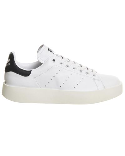 adidas Originals Leather Stan Smith Bold in White for Men - Lyst