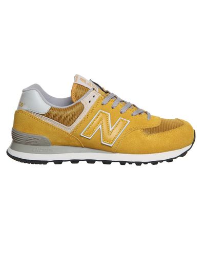 New Balance M574 in Mustard (Yellow) for Men - Lyst