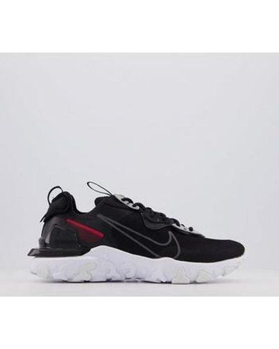 nike all black react vision