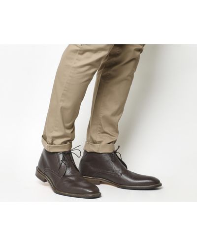 Ted Baker Leather Torsdi 4 Chukka Boots in Brown for Men - Lyst