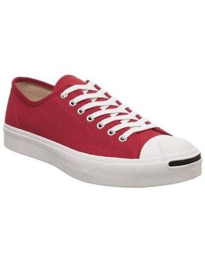 converse jack purcell red