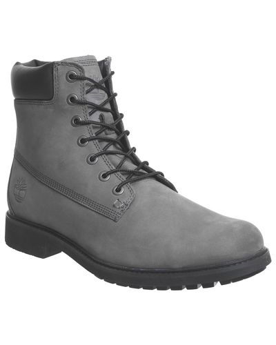 grey timberlands men