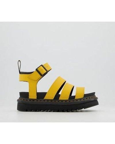 blaire doc martens yellow