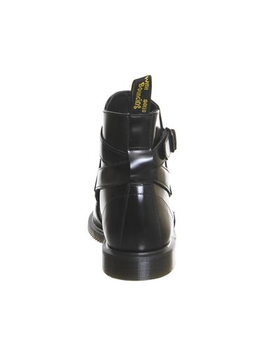 Dr. Martens Leather Kensington Teresa Jodphur Boots in Black | Lyst