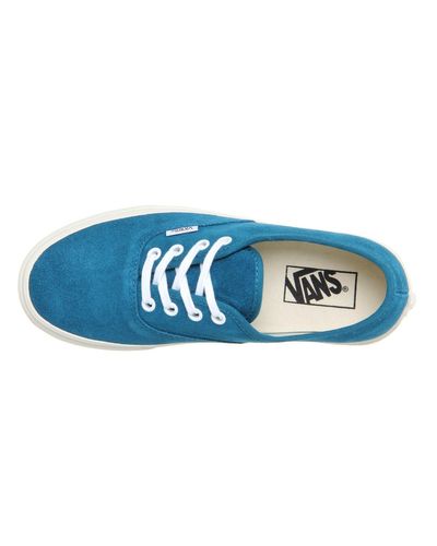 vans authentic blue suede