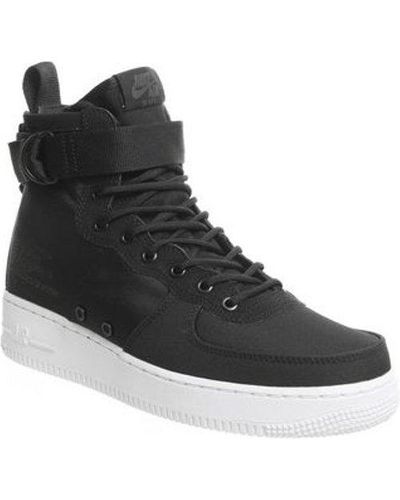 Nike Canvas Sf Af1 Mid 17 Te in Black for Men | Lyst UK