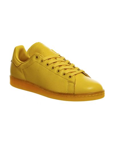 adidas Stan Smith in Yellow | Lyst